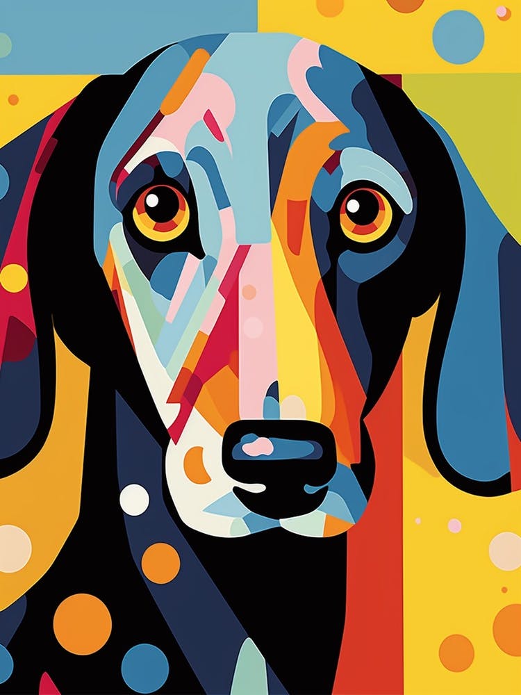 Pop Art Dachshund 5