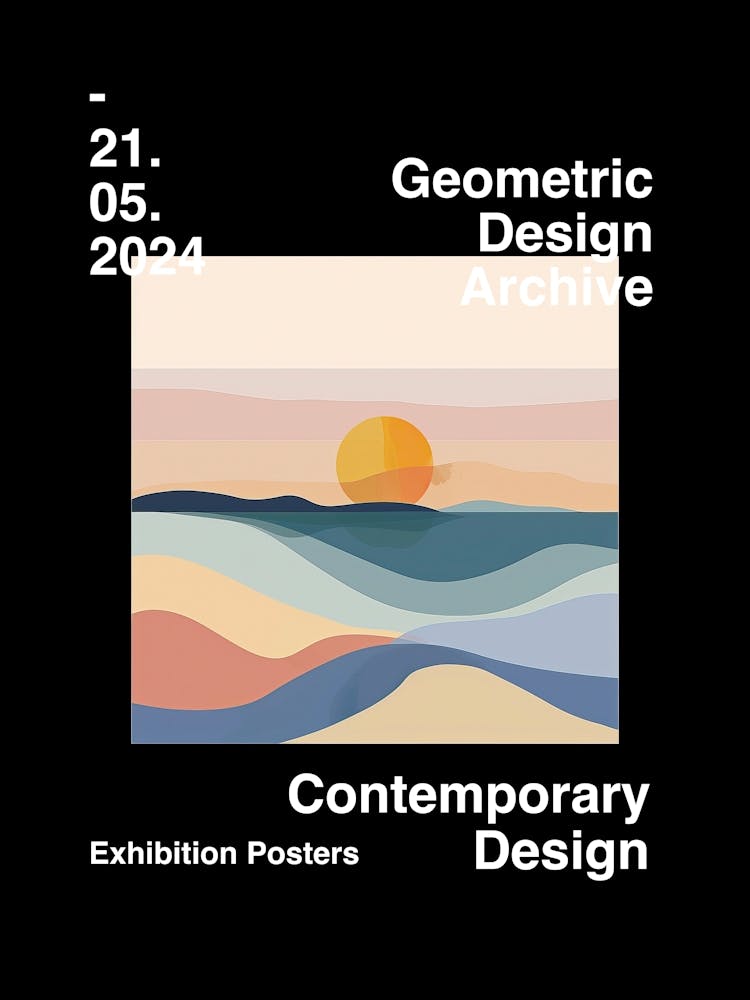 Geometric Design Archive Poster 30