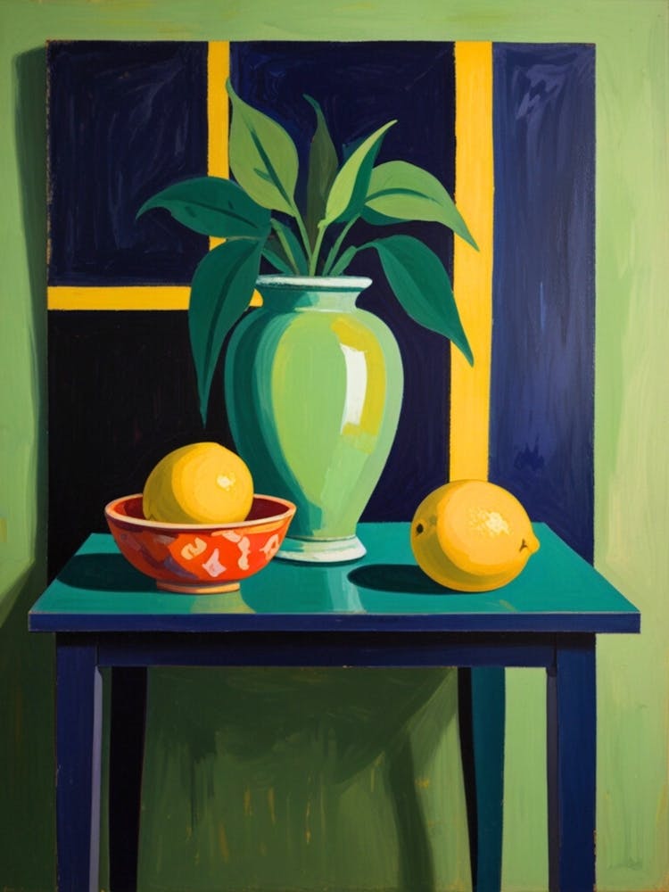 Lemons On A Table 3