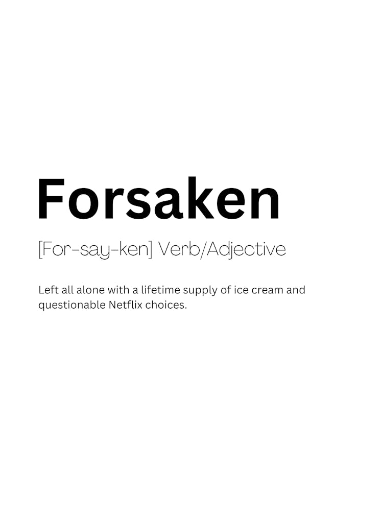 Forsaken Definition Meaning