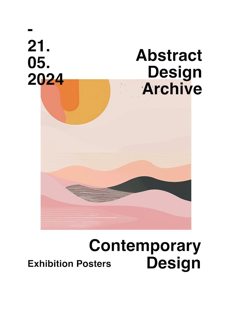 Abstract Design Archive Poster 46
