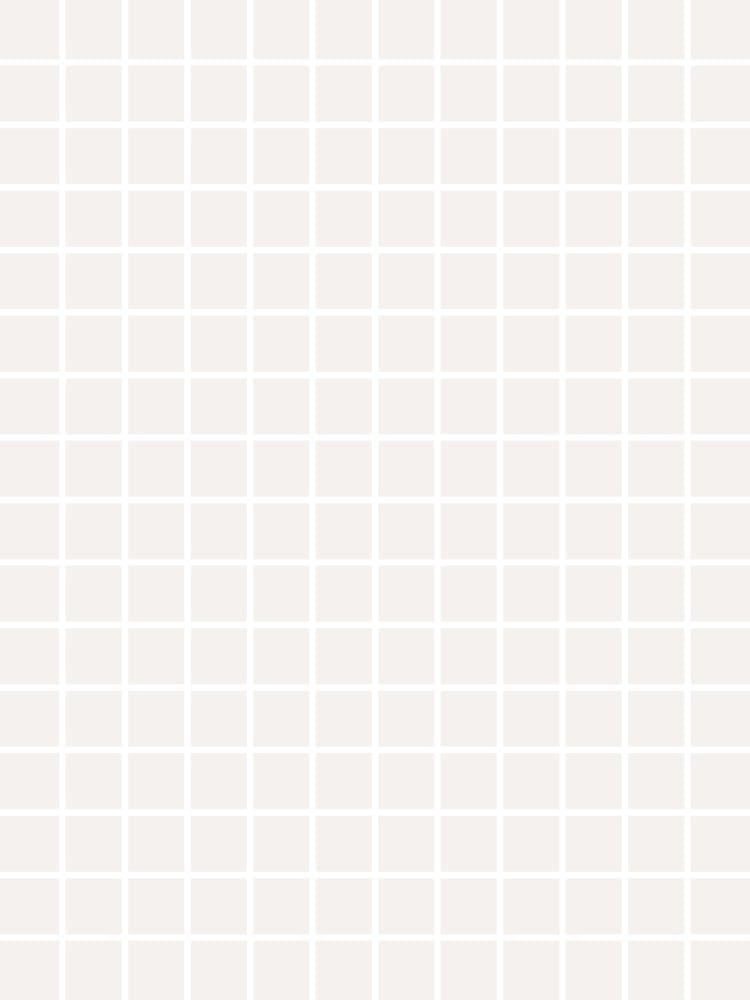 Pale Beige And White Minimalist Grid