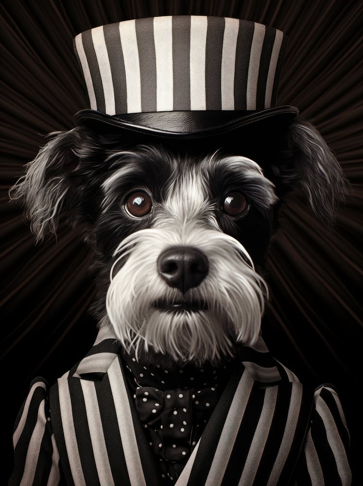 Dog In A Top Hat