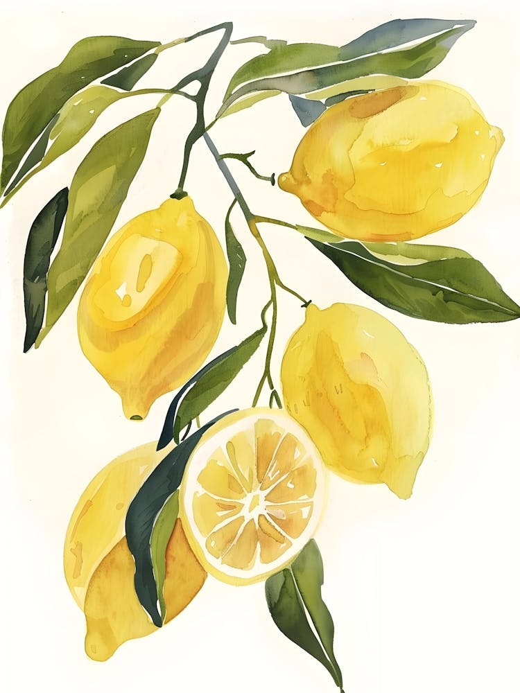 Lemons On A Branch 4
