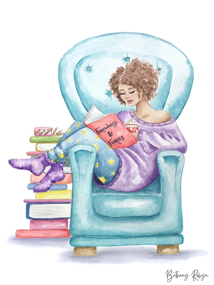 Reading In A Cosy Chair
