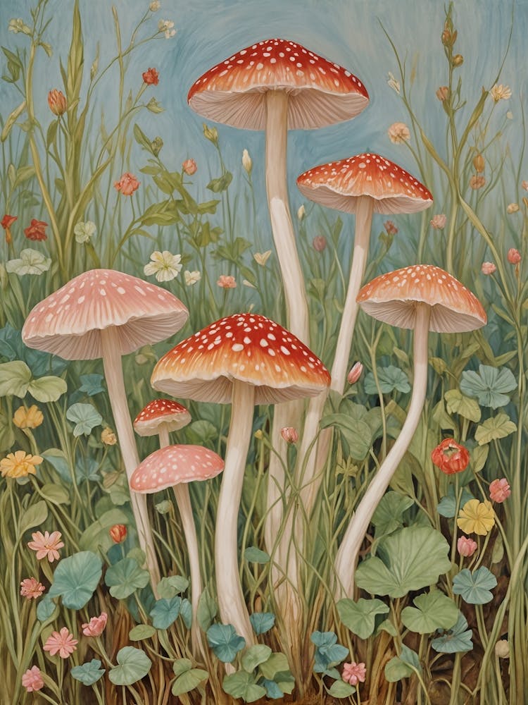 Fairytale Mushrooms
