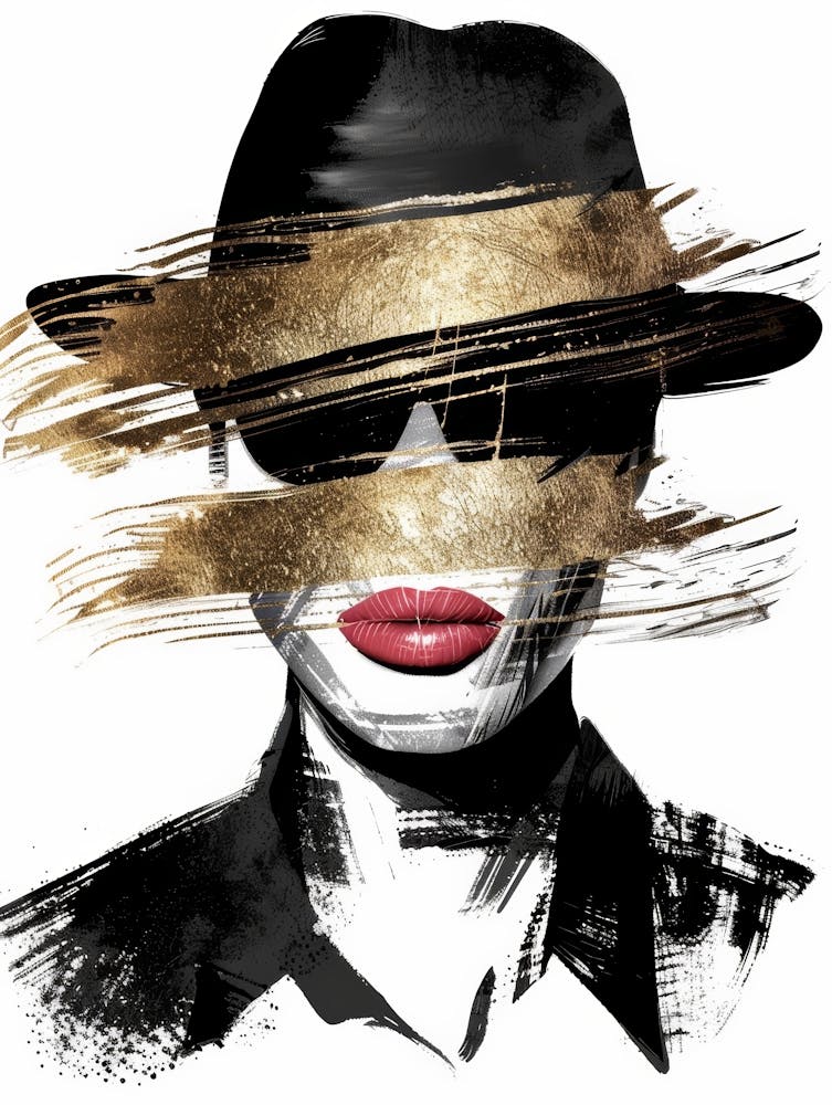 Woman In A Hat 62
