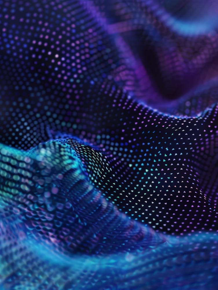 Close Up Of A Fabric