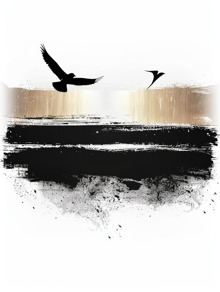 Birds Flying In The Sky 1