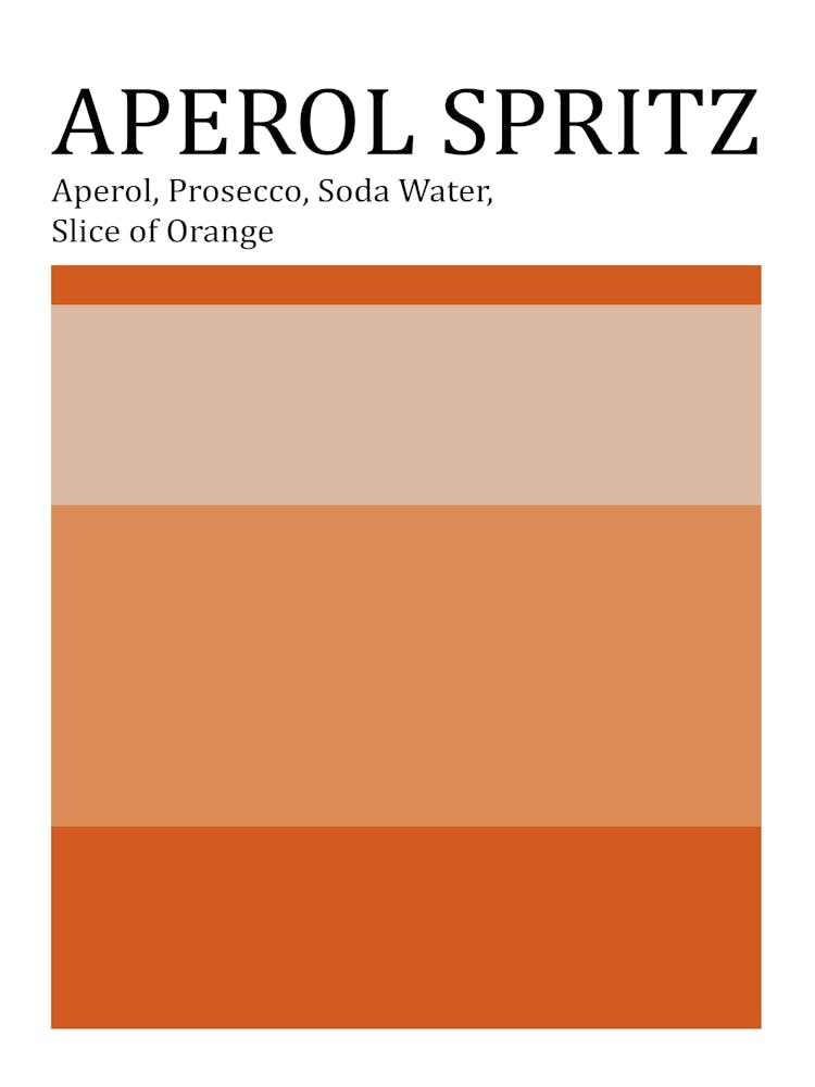 Aperol Spritz Drinks