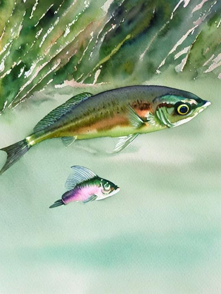 Sea Robin Storybook Watercolour