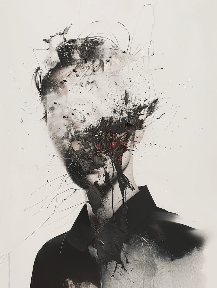 Cloudy Face Art