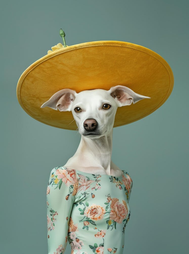 Porträt eines Hundes