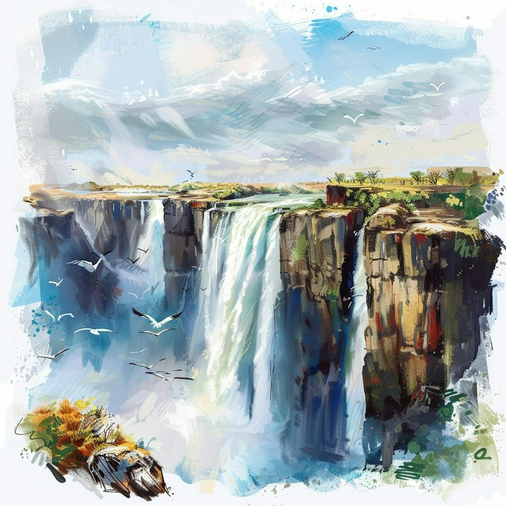 A Victoria Falls On The Zambia Zimbabwe Border E 1720100663 2