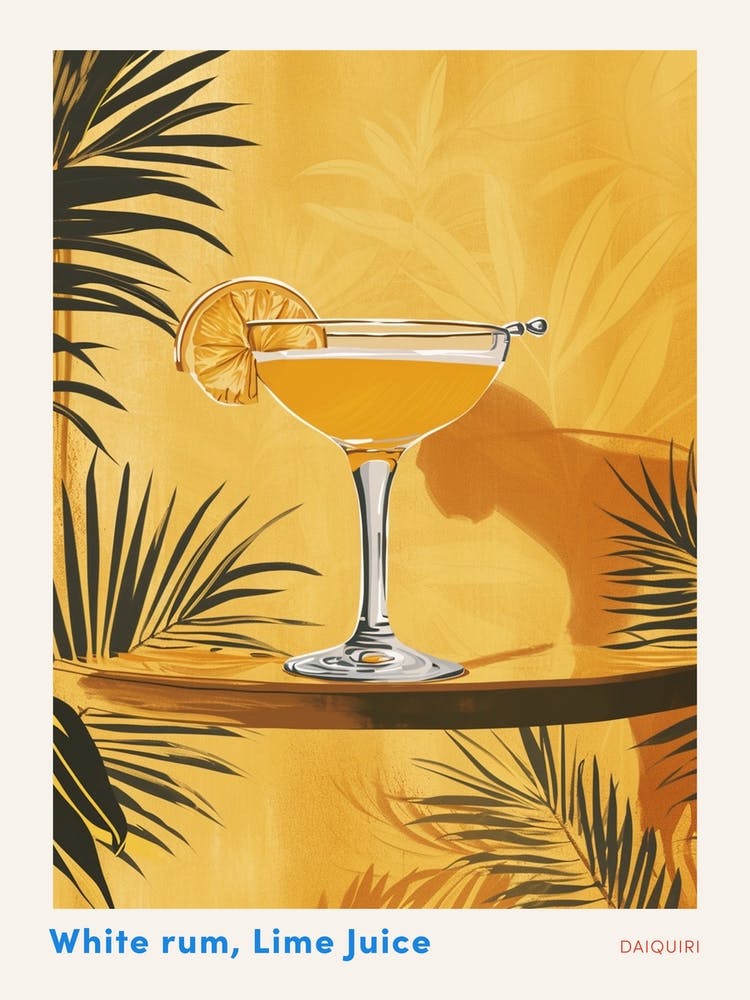 Art Deco Daiquiri 3 Poster