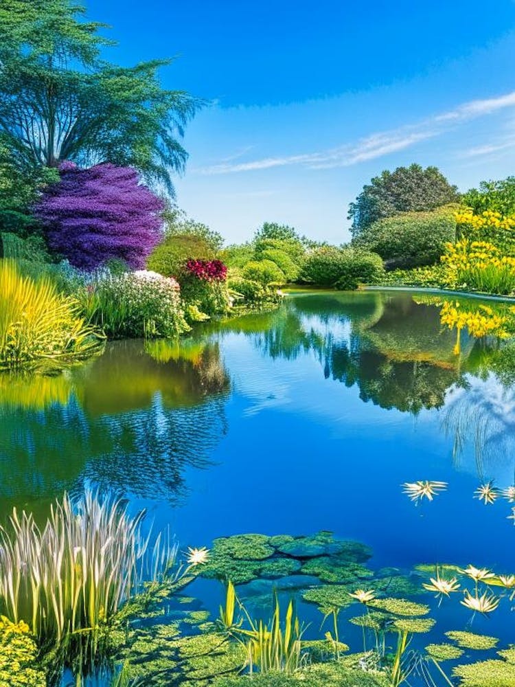 Water Gardens Waterscape Photography 1