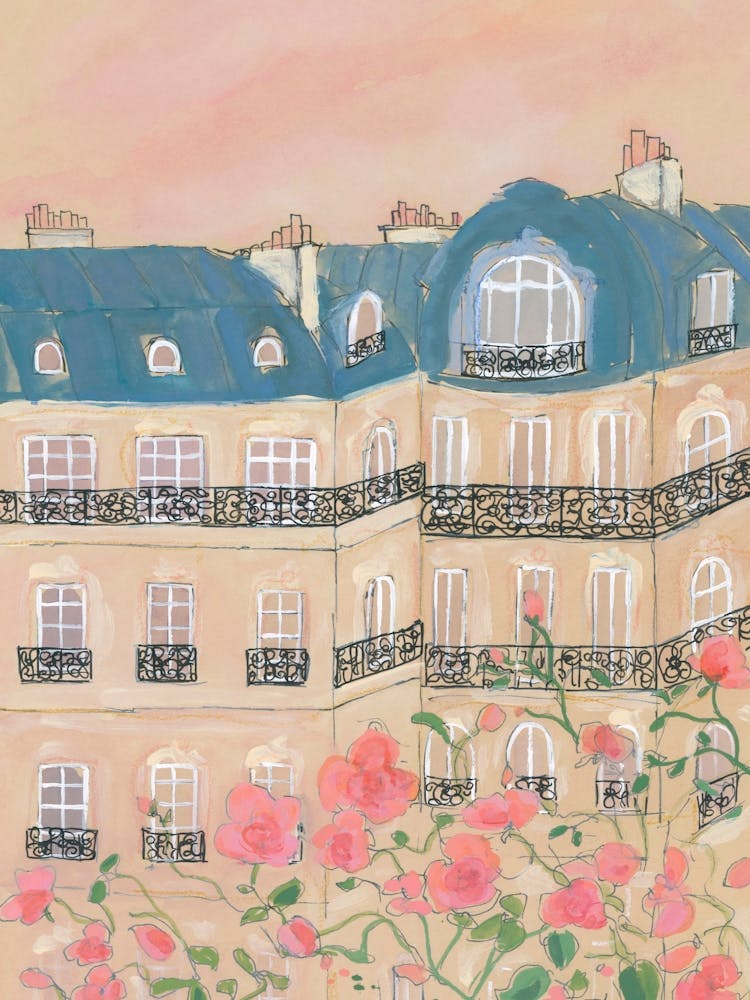 Sunset Over Paris Fy