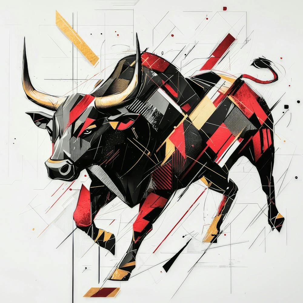 Bull.Generated AI. Wall 6