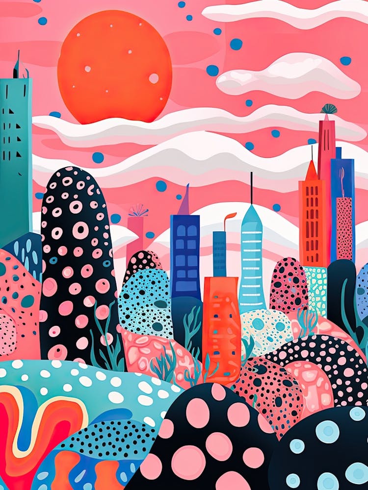 Istanbul, Illustration In The Style Of Pop Art 3