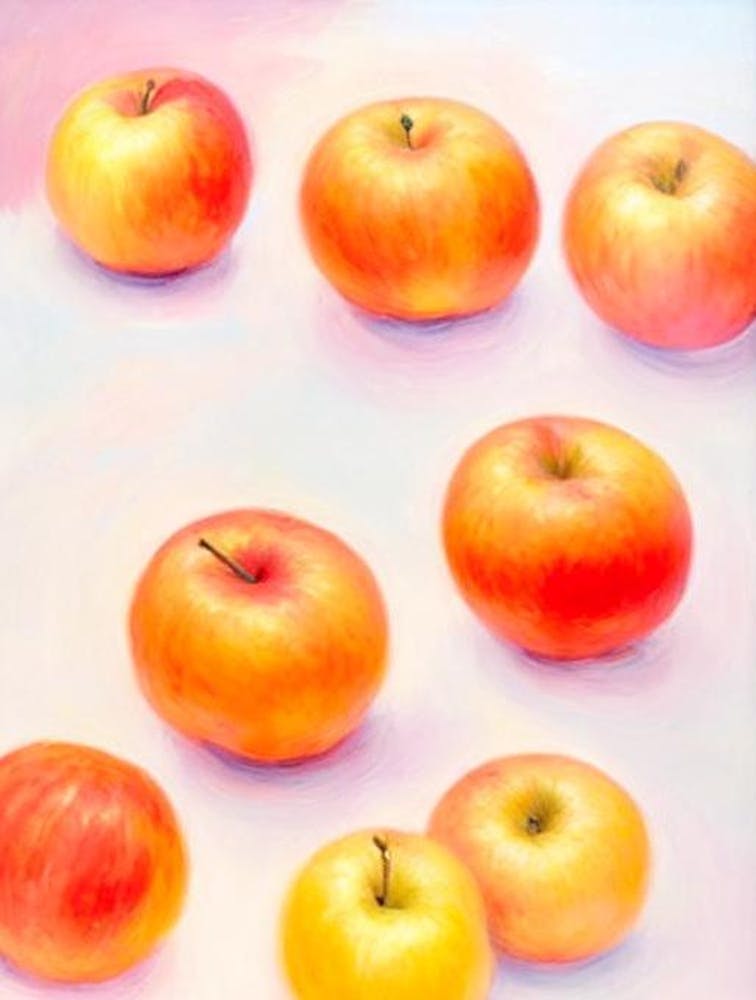 Rose Apple Painting Fruit