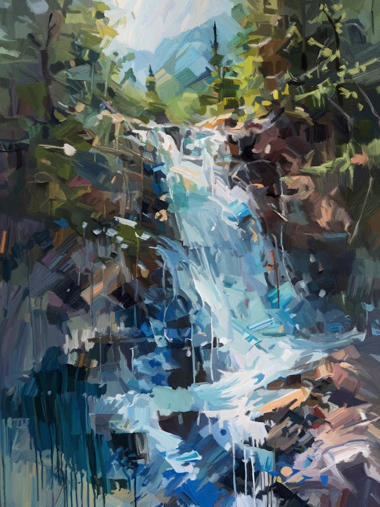 Forest Waterfall