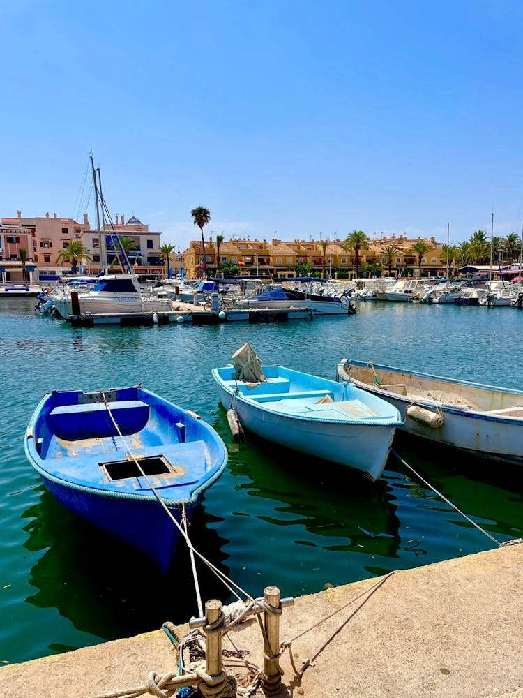 Boats At The Marina