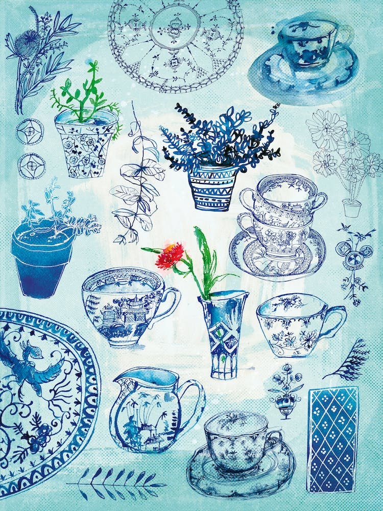 Blue And White Collection