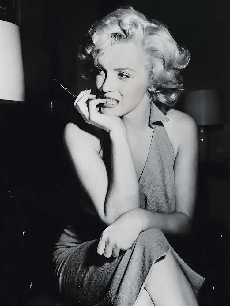 Vintage Marilyn Monroe Black And White