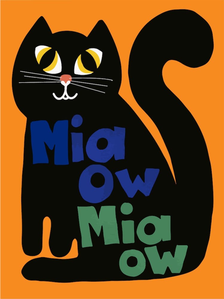 Miaow Miaow Black Cat