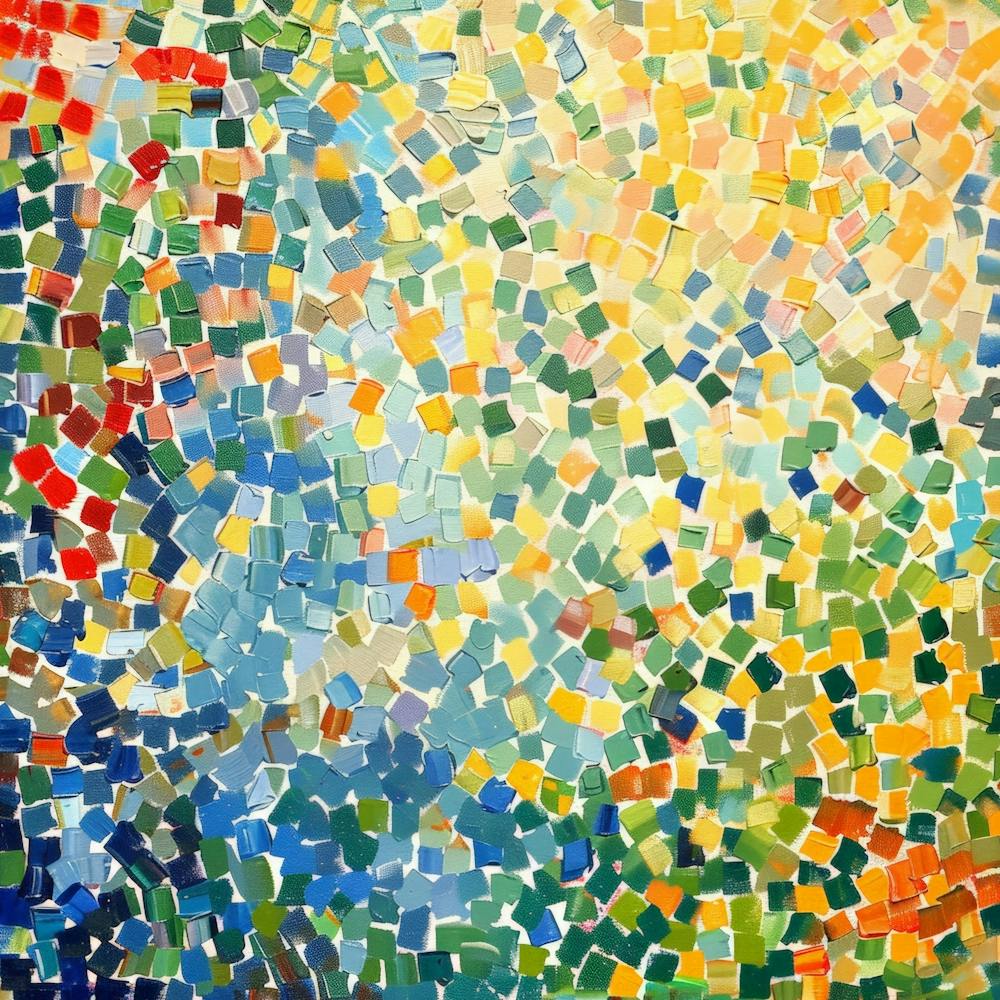 Mosaik Malerei