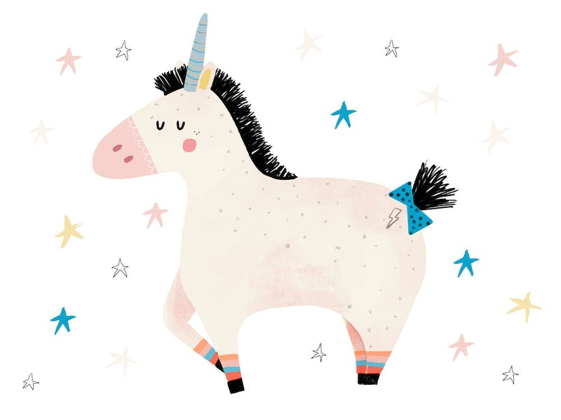 Starry Playful Unicorn