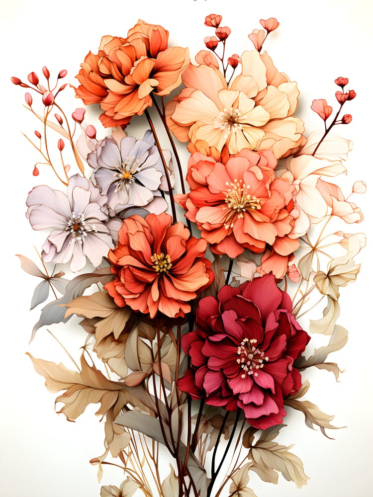 Majestic Botanica Regal Florals In Rich Tones