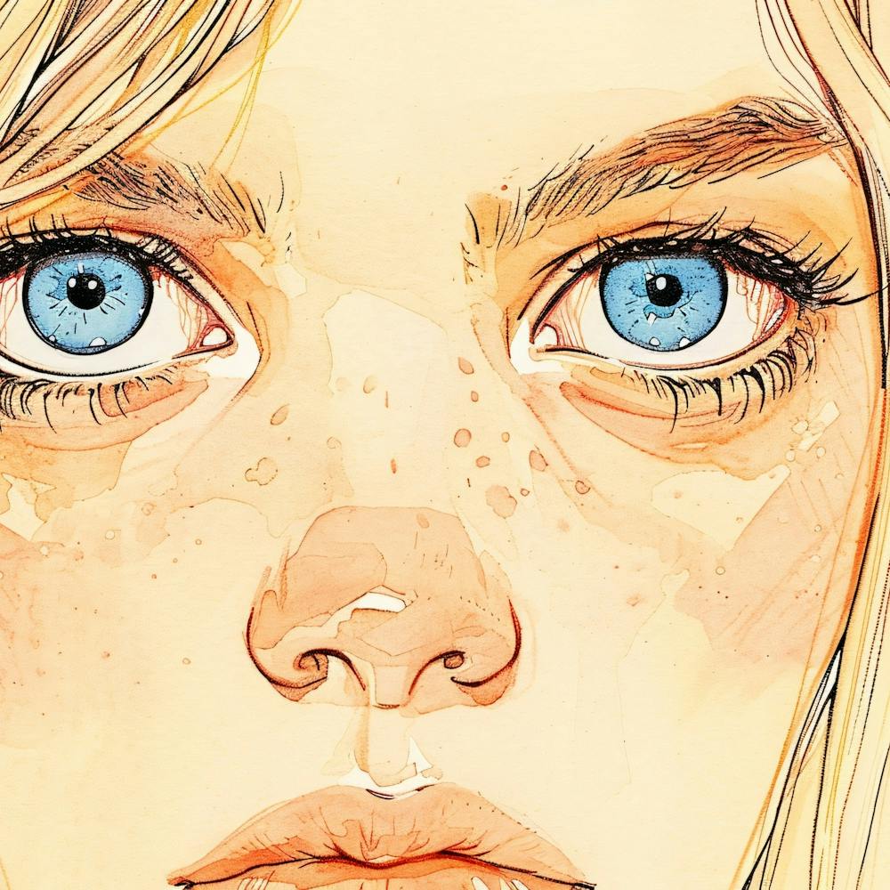Girl With Blue Eyes
