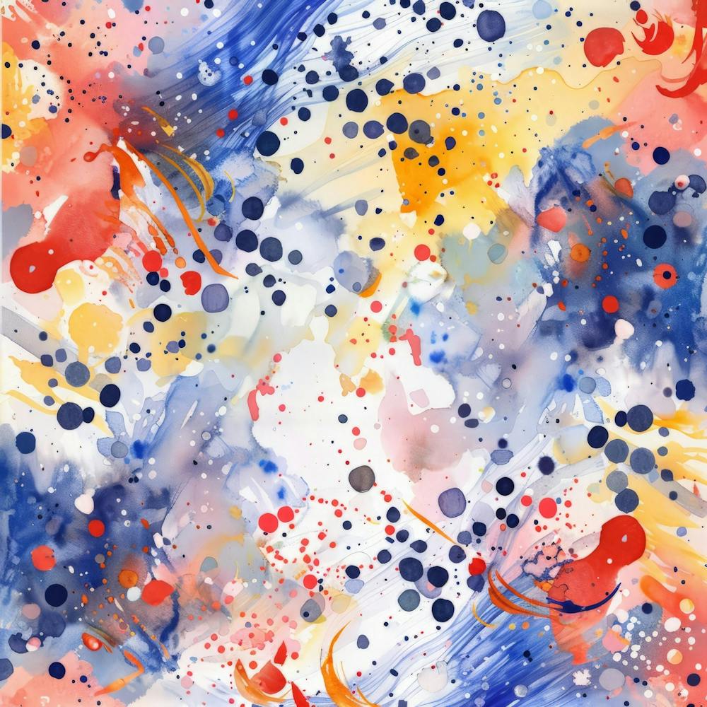 Abstract Watercolor Painting 44