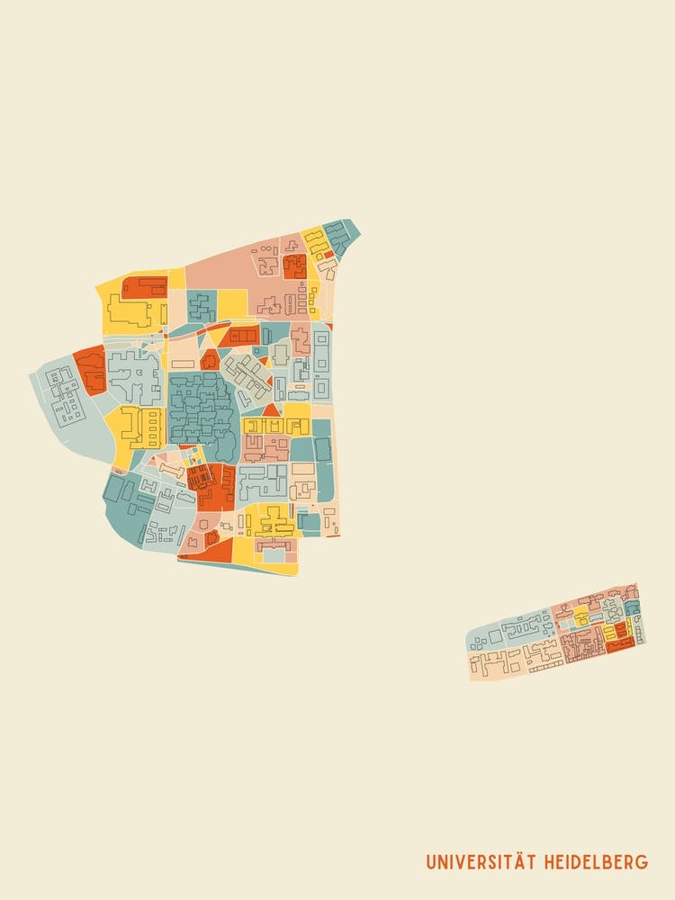 Heidelberg University Campus Map