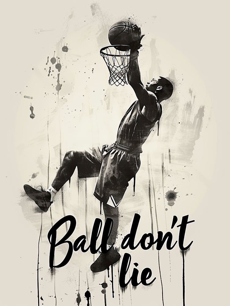 Ball Don'T Lie, Basketball Poster 16