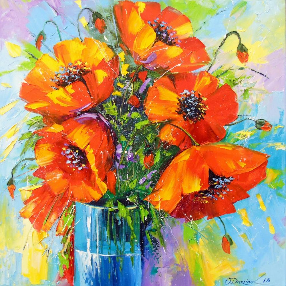 Bouquet of poppies 1