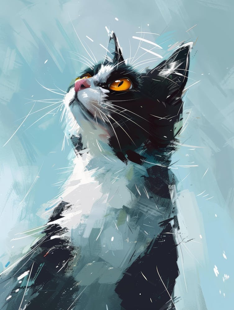 Cat Painting 8