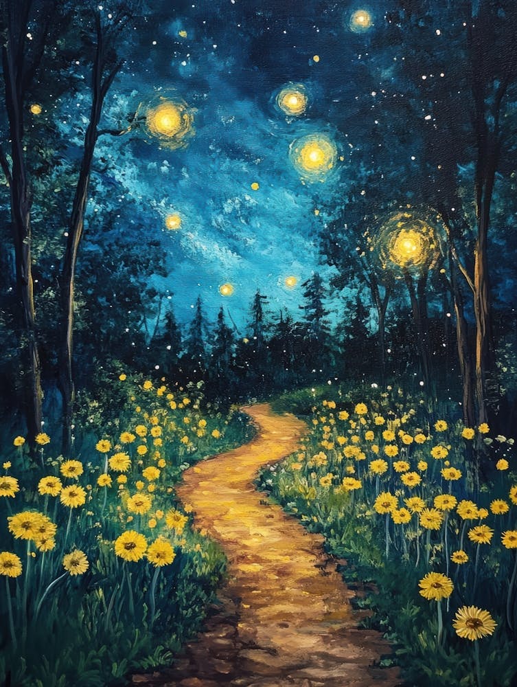Starry Night Path 1