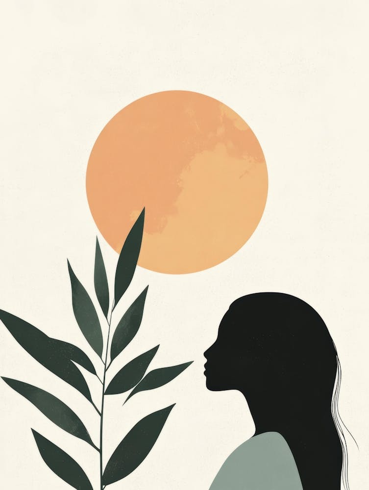 Silhouette d'une Femme 97