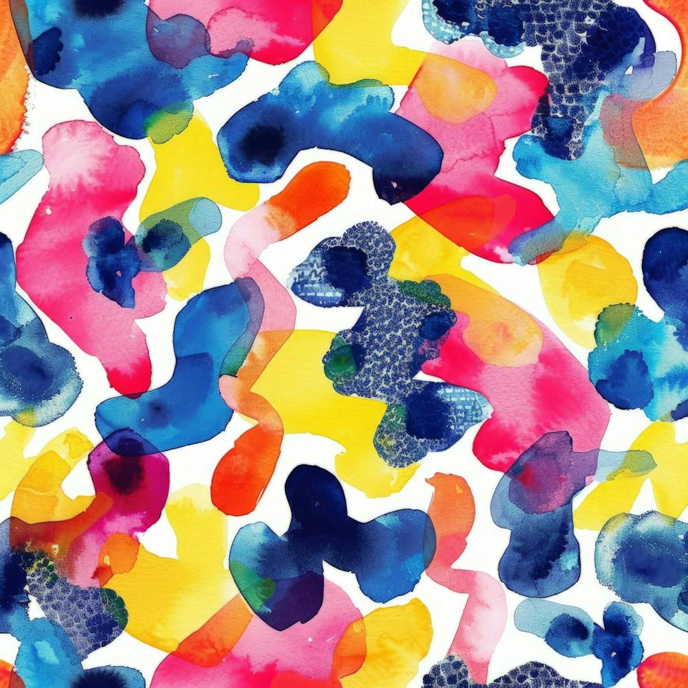 Abstract Watercolor Painting 47