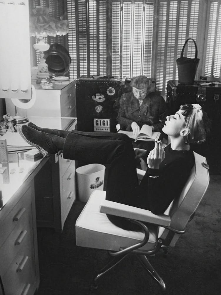 Audrey Hepburn In Studio