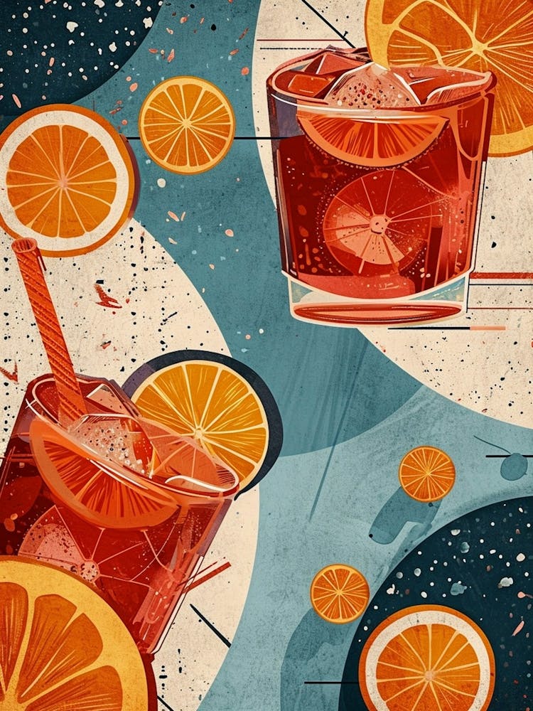 Art Deco Aperol Spirtz 3