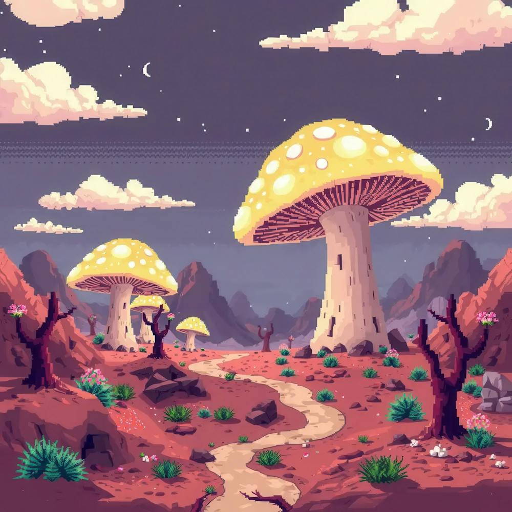 Mushroom Landscape