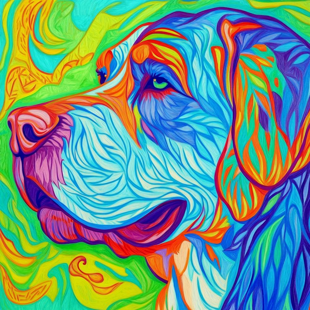 Dog Painting Art