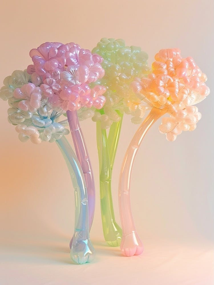 Dreamy Inflatable Flowers Queen Annes Lace