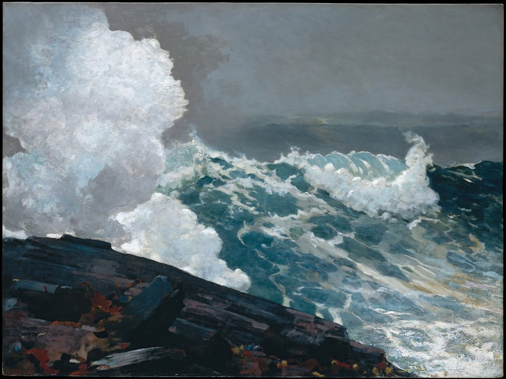 Northeaster (1895), Winslow Homer