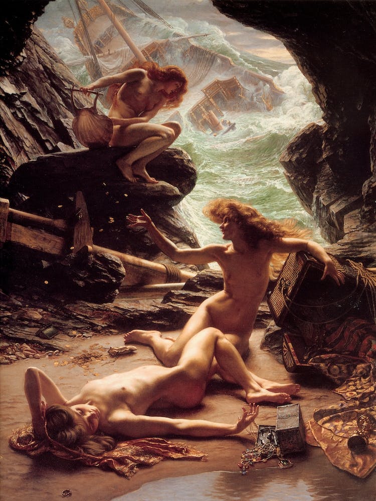 The Cave Of The Storm Nymphs, 1903 By Edward John Poynter