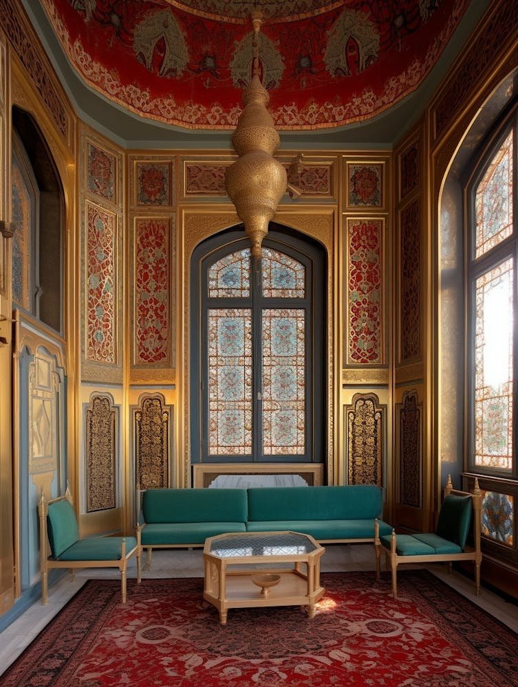 Topkapi Palace Pixel Art 4