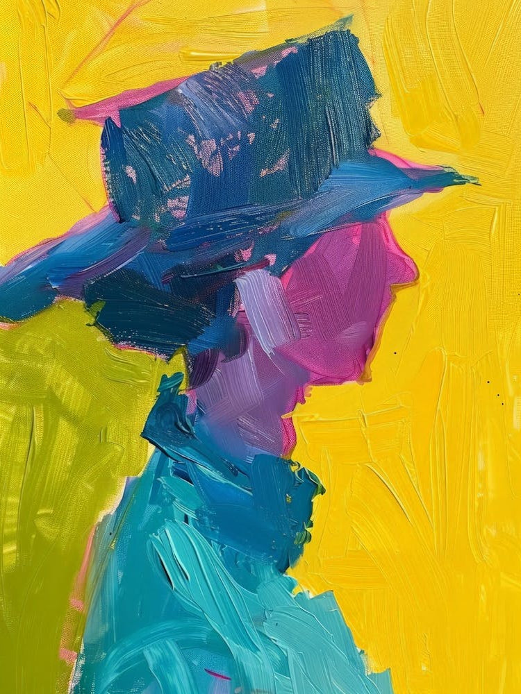 Woman In A Hat 49